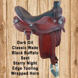 Classic wade, dark oil, starry night edge