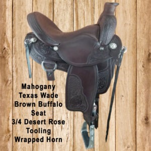 Mahogany, Texas Wade, 3/4 Desert Rose