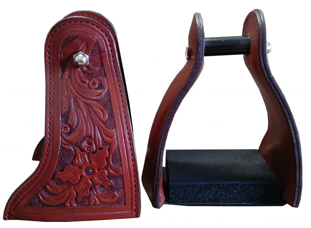 Leather Covered Trail Stirrup — TW Saddlery
