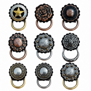Saddle Concho Set