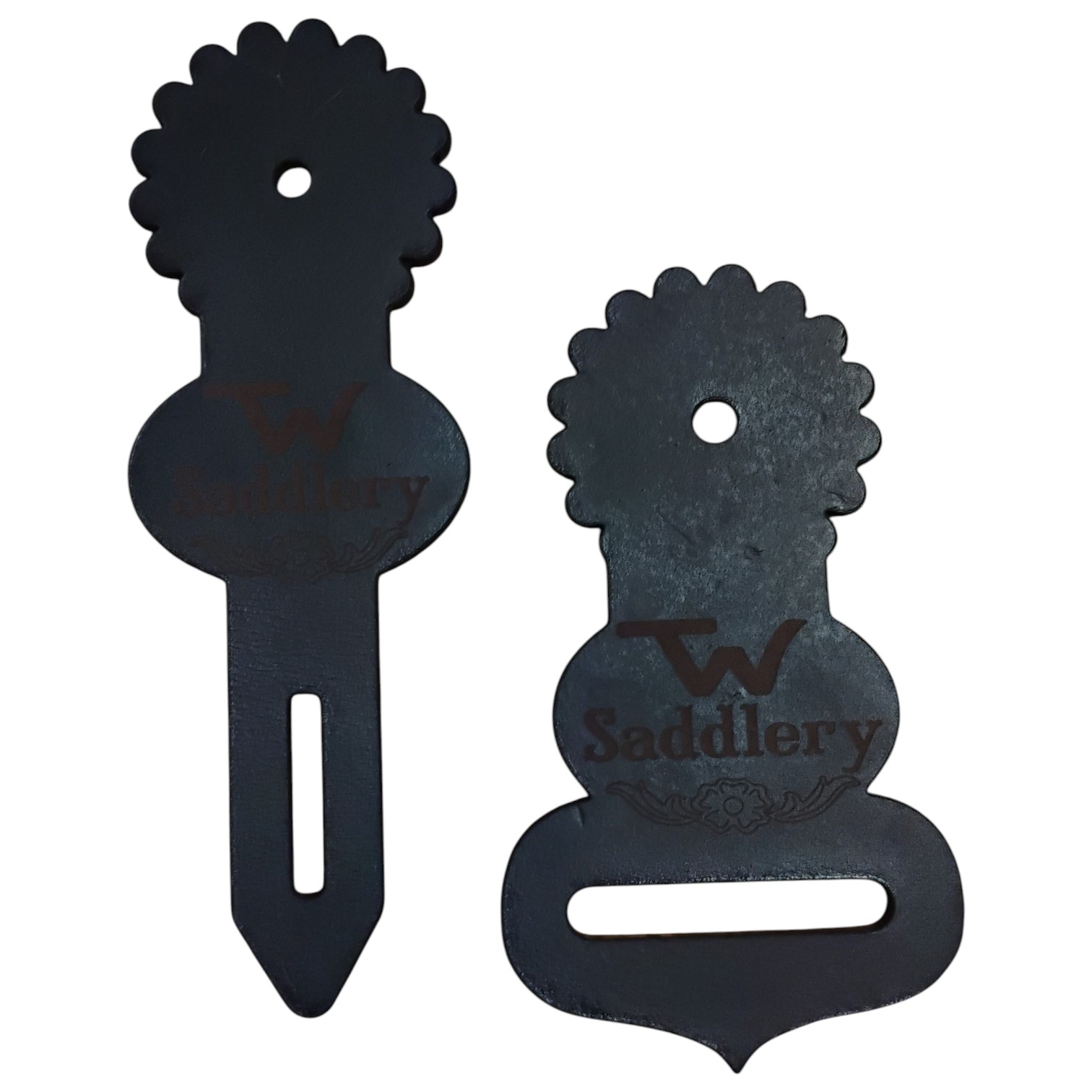 tw off billet and latigo holder black