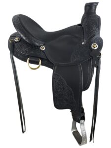 Classic Wade, Black with Leather Strings