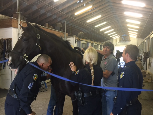David Kaden owner of TW Saddley Fitting for the Ft Lauderdale Police Department