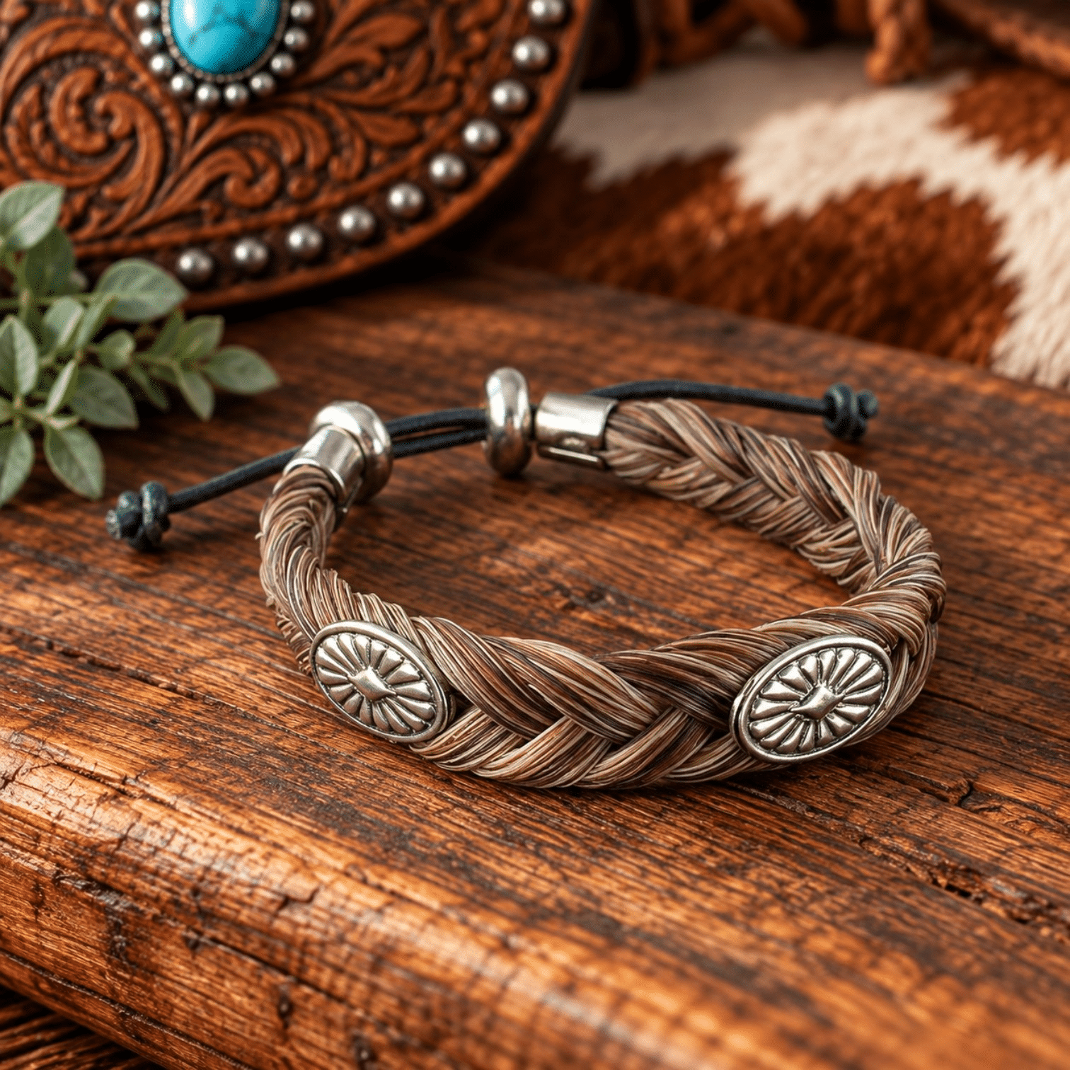 Bracelet Concho Horsehair - Image 6