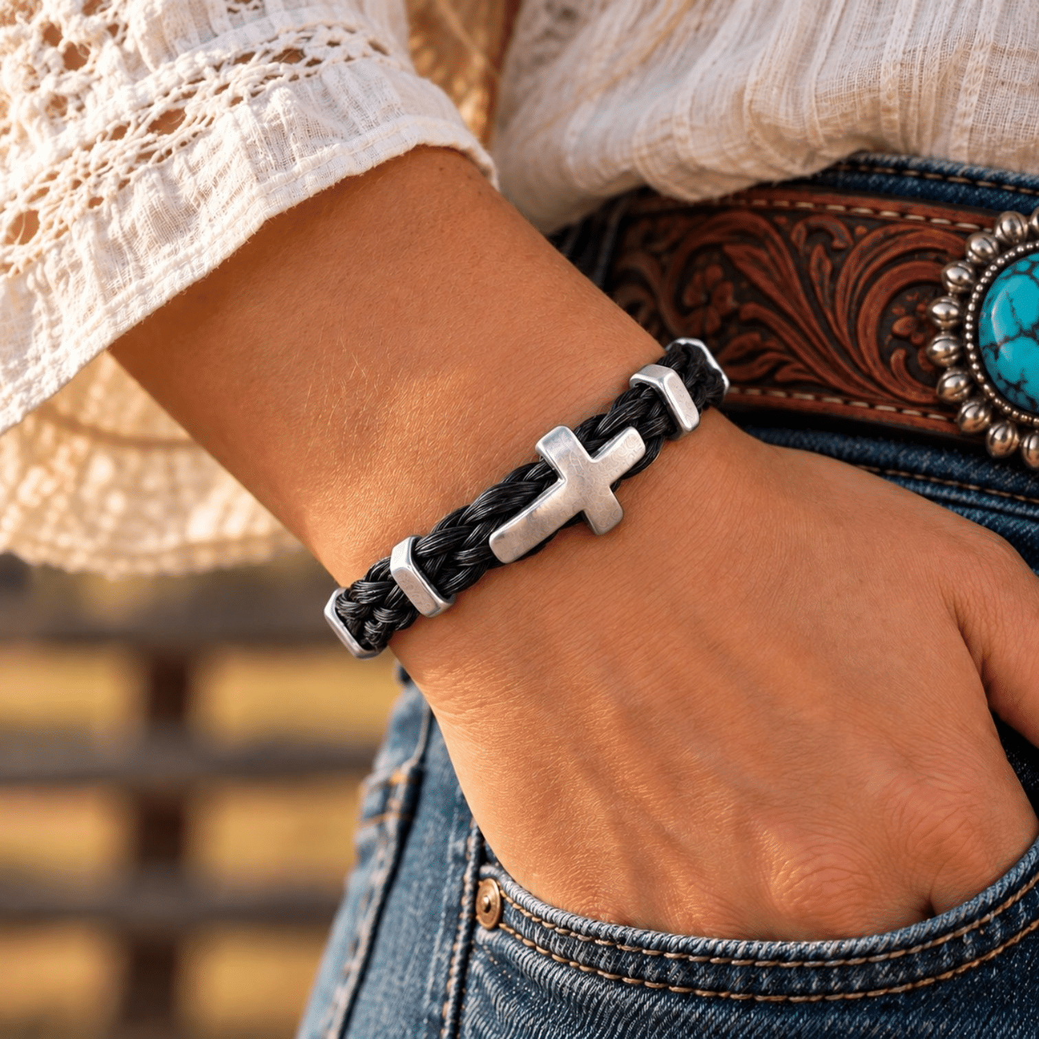 Bracelet Crossroads Horsehair - Image 2